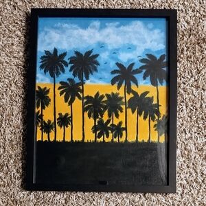 Tropical Palm Tree Wall Art